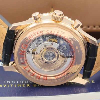 27037797e - BREITLING Armbandchronograph Chronometer Navitimer Rattrapante in RG 750/000 Referenz ...