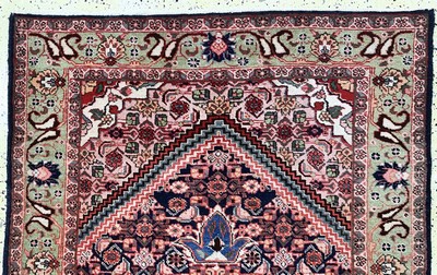 27037801a - Täbriz alt, Persien, Mitte 20.Jhd, Wolle auf Baumwolle, ca. 237 x 130 cm, EHZ: 2-3 ...