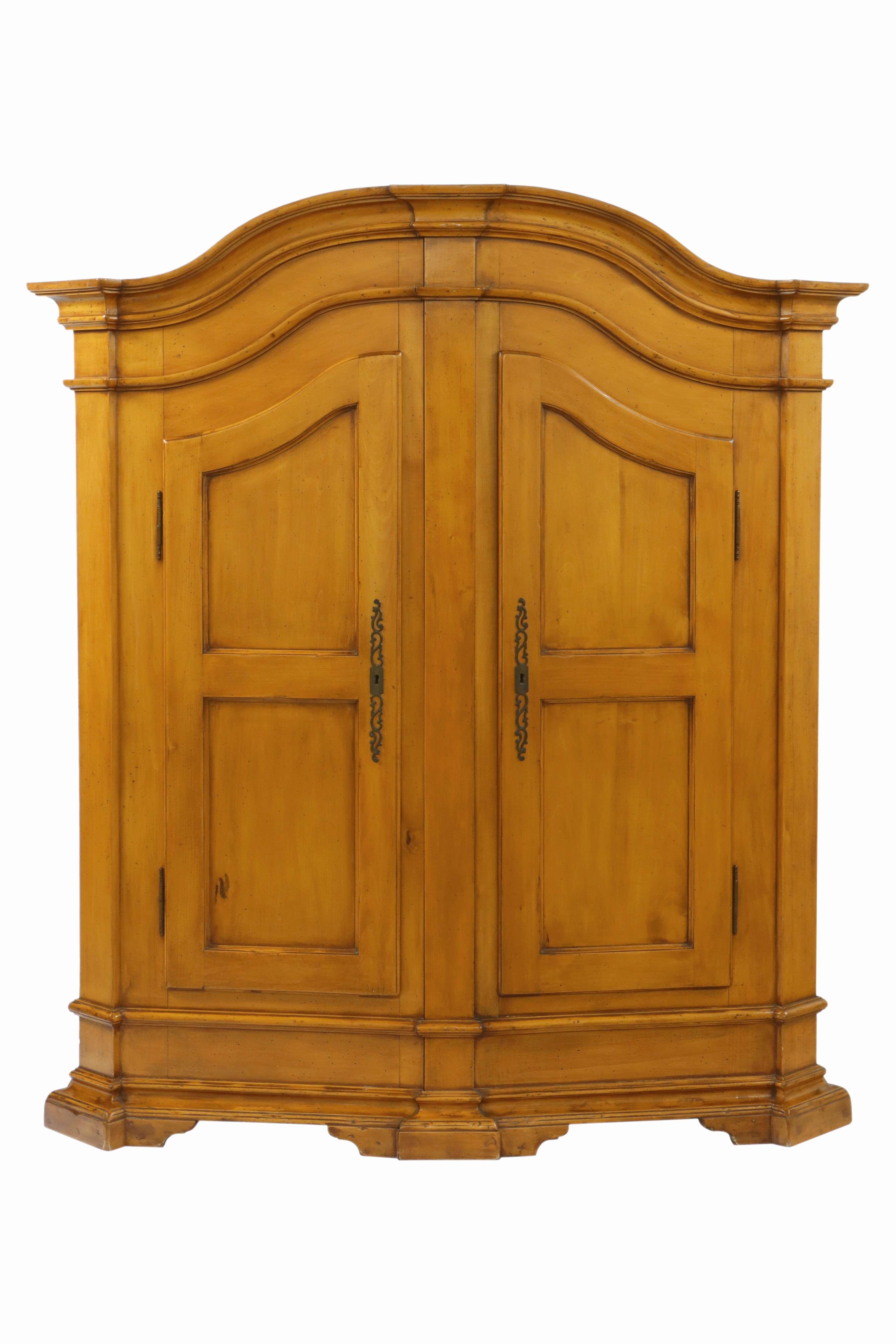 Image 27037902 - 2-türiger Kleiderschrank, wohl Bodensee, nach süddt. Vorbild von 1830, wohl Ahorn ...