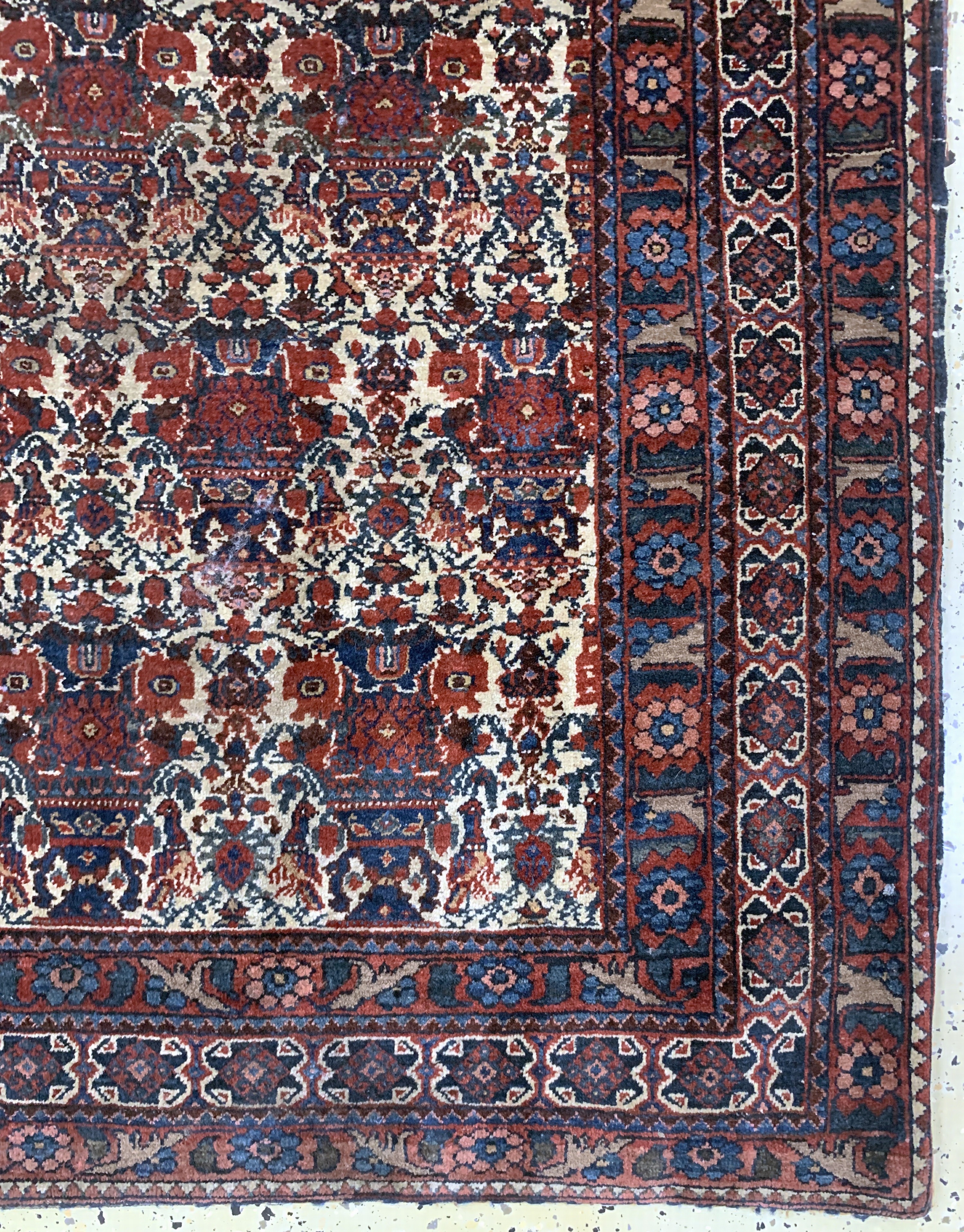 Detail a: Antiker Afschar, Persien, um 1900, Wolle auf Baumwolle, ca. 213 x 148 cm, EHZ: 3