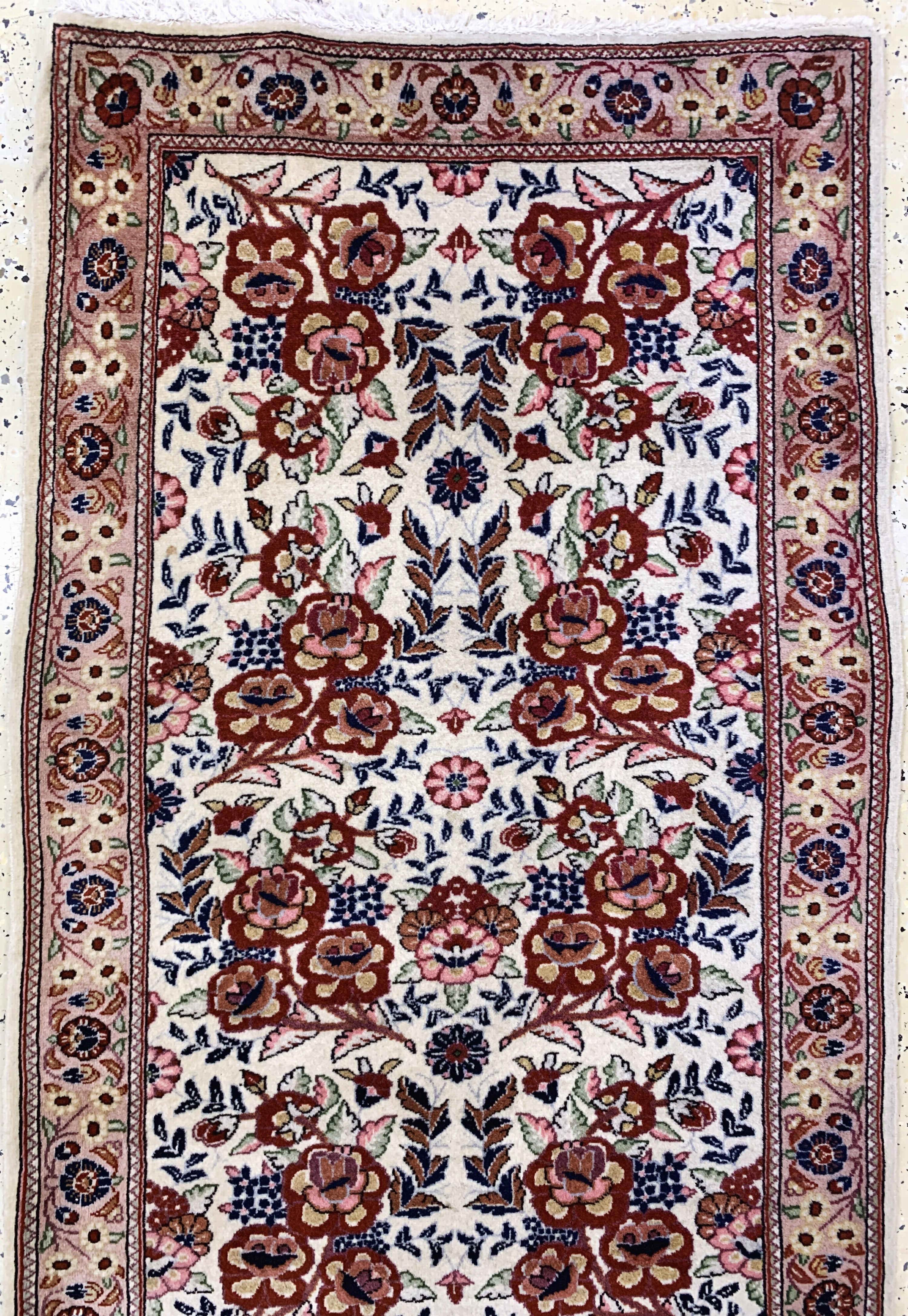 Detail a: Sarogh, Persien, Ende 20.Jhd, Wolle auf Baumwolle, ca. 277 x 74 cm, EHZ: 2