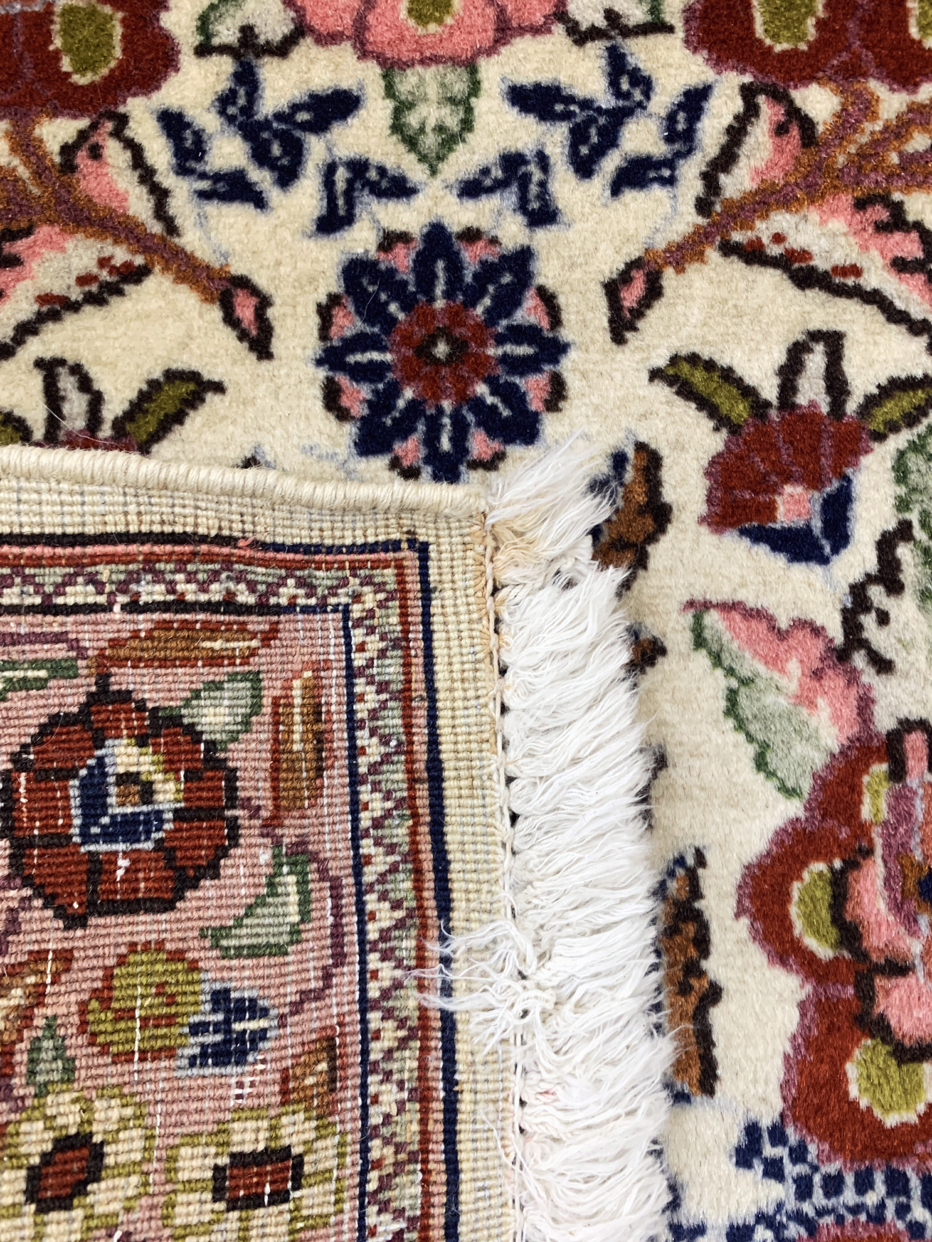 Detail e: Sarogh, Persien, Ende 20.Jhd, Wolle auf Baumwolle, ca. 277 x 74 cm, EHZ: 2