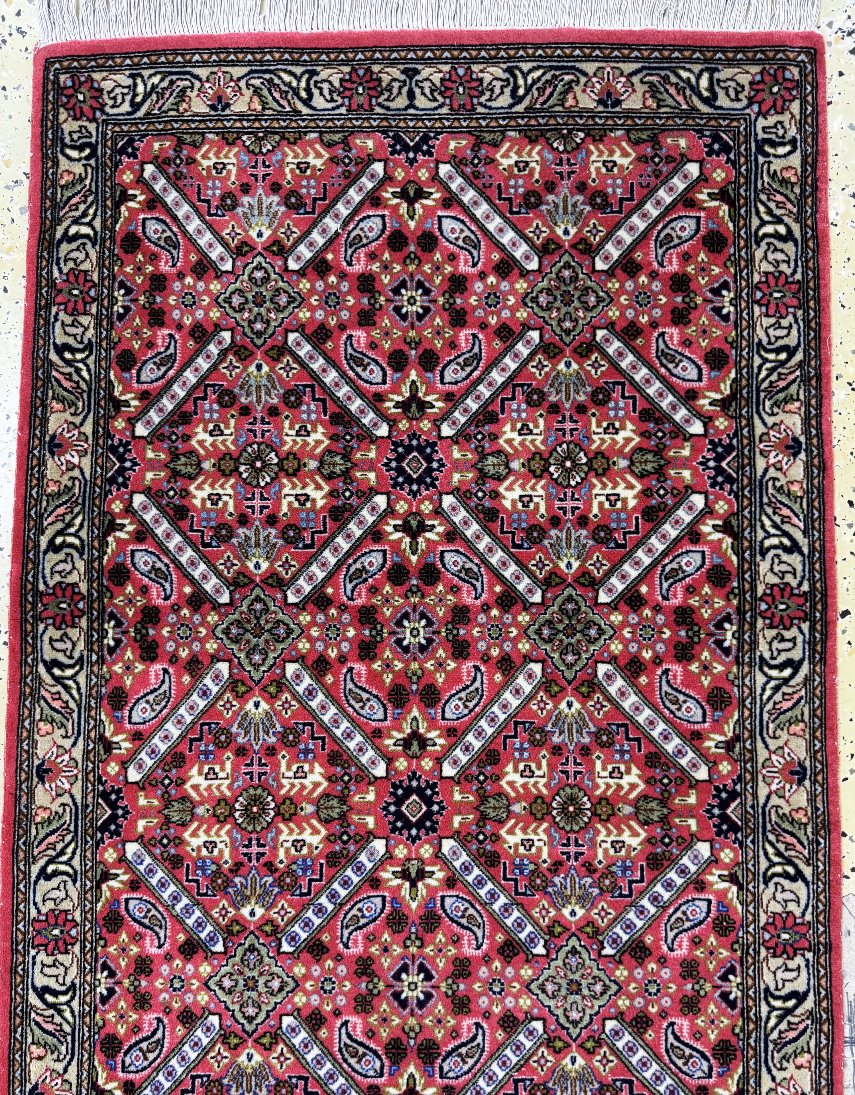 Detail d: 2 Lots Ghom Kork, Persien, Ende 20.Jhd, Korkwolle, ca. 229 x 76 cm, & ca. 190 x 71 cm, EHZ: 2