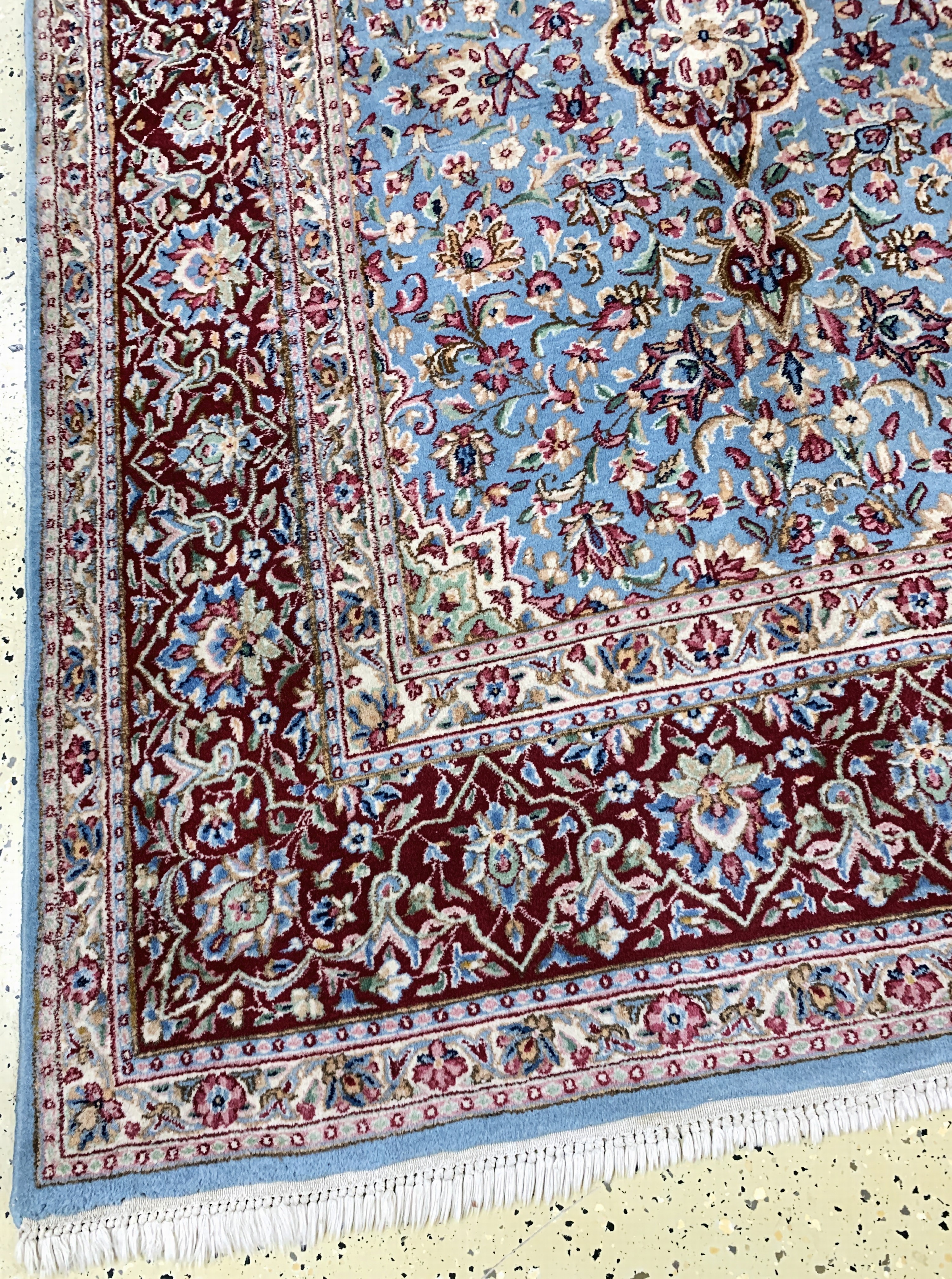 Detail c: Kerman"Ardjomand", Persien, Mitte 20.Jhd, Wolle auf Baumwolle, ca. 342 x 251 cm, EHZ: 2