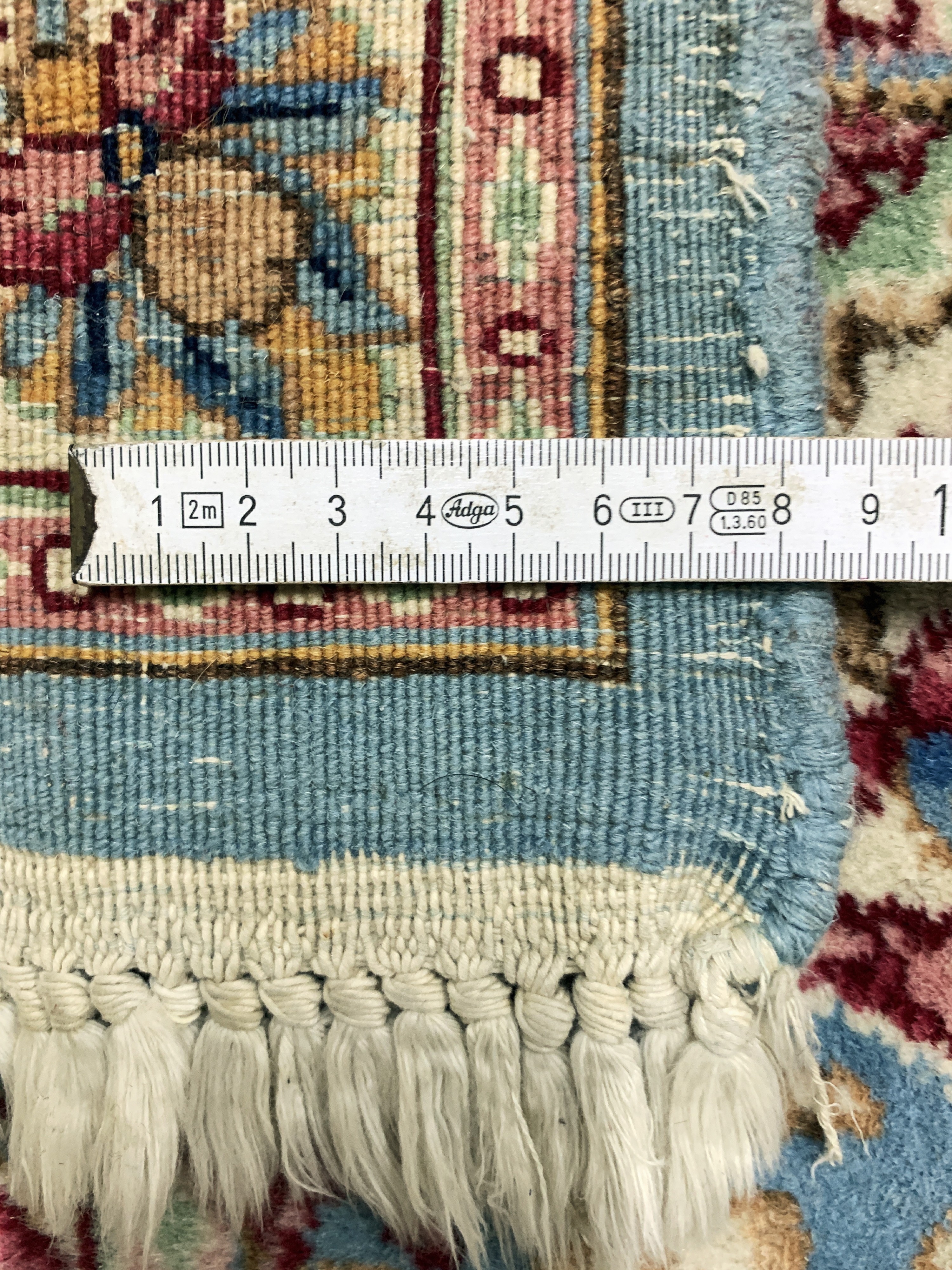 Detail j: Kerman"Ardjomand", Persien, Mitte 20.Jhd, Wolle auf Baumwolle, ca. 342 x 251 cm, EHZ: 2