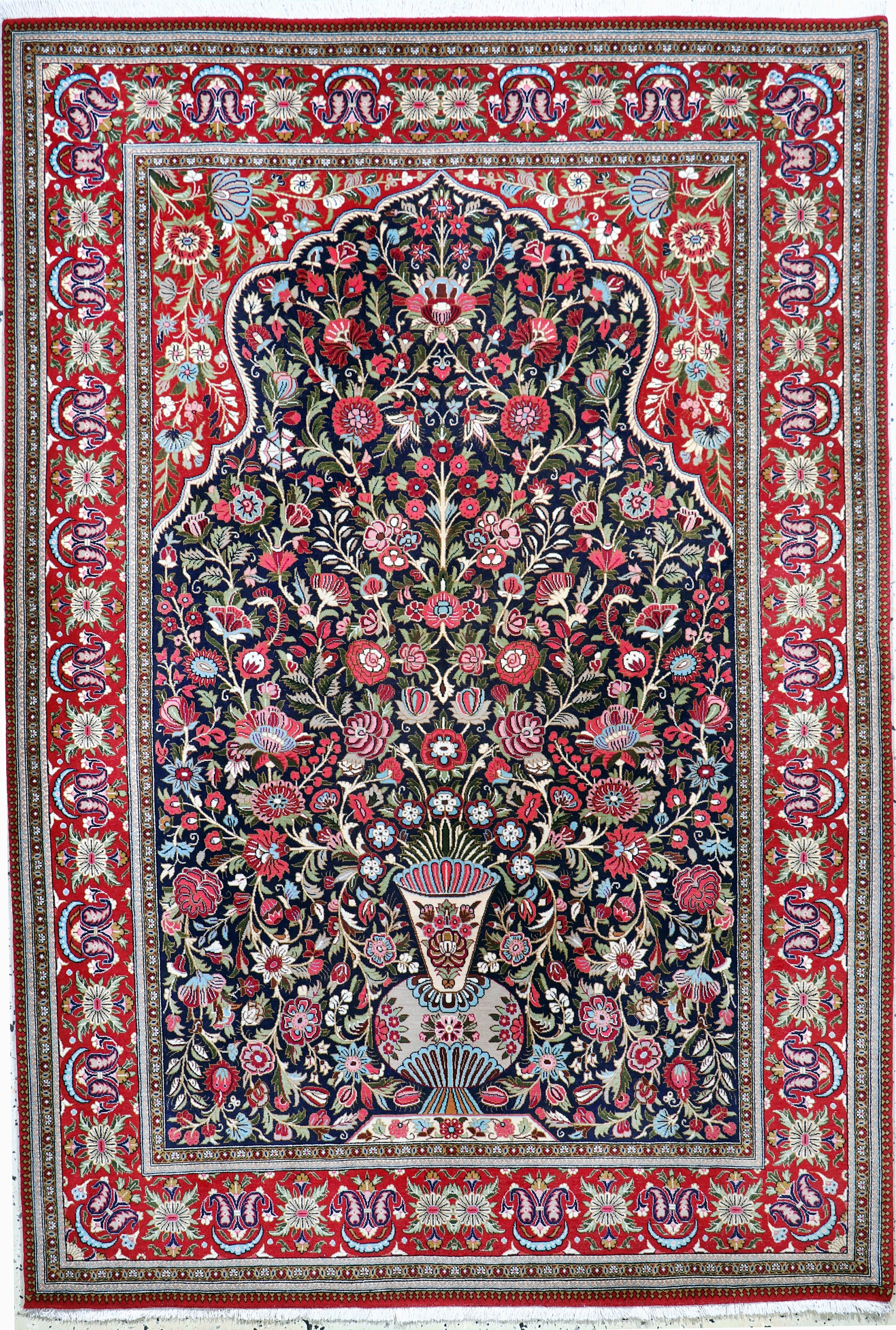 Image 27037957 - Ghom Kork, Persien, Neuwertig, Korkwolle, ca. 210 x 143 cm Schätzpreis: 1350, - EUR