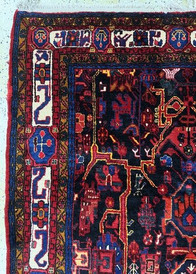 27037910d - Toyserkan, Persien, Mitte 20.Jhd, Wolle aufBaumwolle, ca. 288 x 160 cm, gereinigt, EHZ: ...