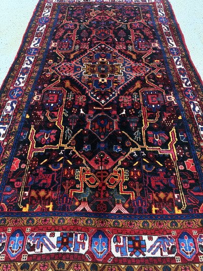 27037910f - Toyserkan, Persien, Mitte 20.Jhd, Wolle aufBaumwolle, ca. 288 x 160 cm, gereinigt, EHZ: ...