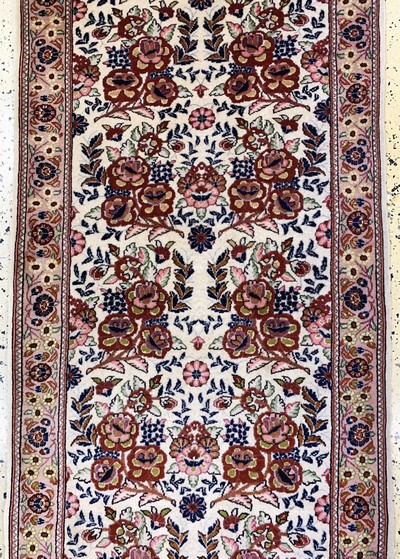 27037911b - Sarogh, Persien, Ende 20.Jhd, Wolle auf Baumwolle, ca. 277 x 74 cm, EHZ: 2 ...