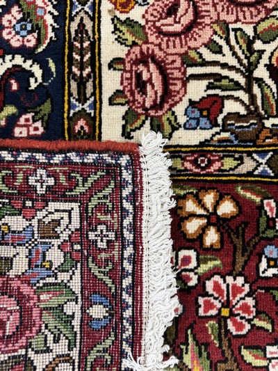 27037916d - 2 Lots Bachtiar & Mud fein, Persien, Ende 20.Jhd, Wolle auf Baumwolle, ca. 153 x 105 ...