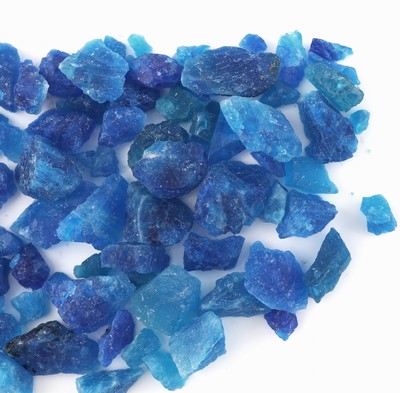 27037941a - Lot lose Hauynerohsteine, zus. ca. 41.33 ct, versch. Größen, Formen und Farbnuancen ...