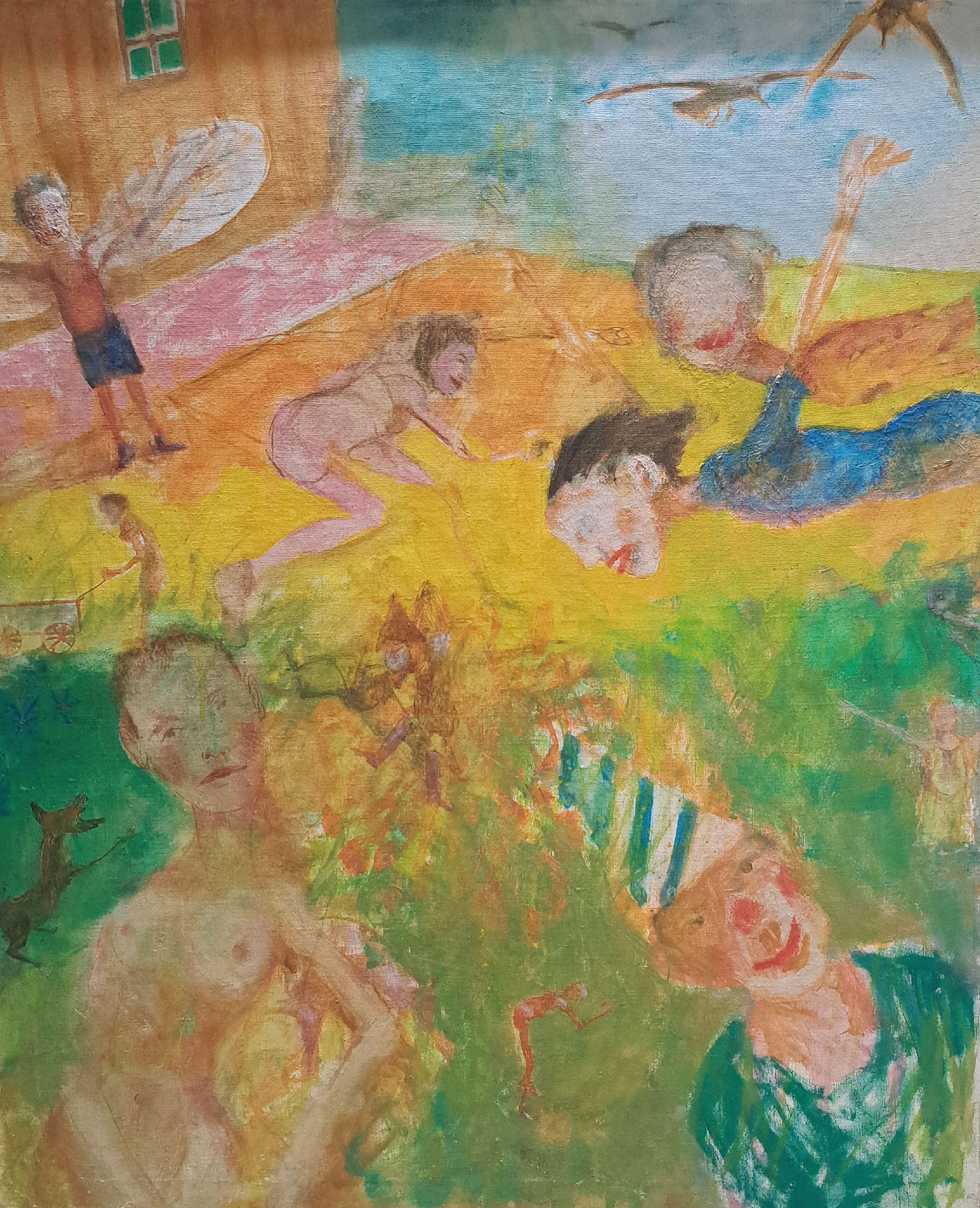 Image 27039457 - Marek Cierniewski, geb. 1951, Sumienie (Gewissen), Öl auf Lwd, rückseitig signiert und ...