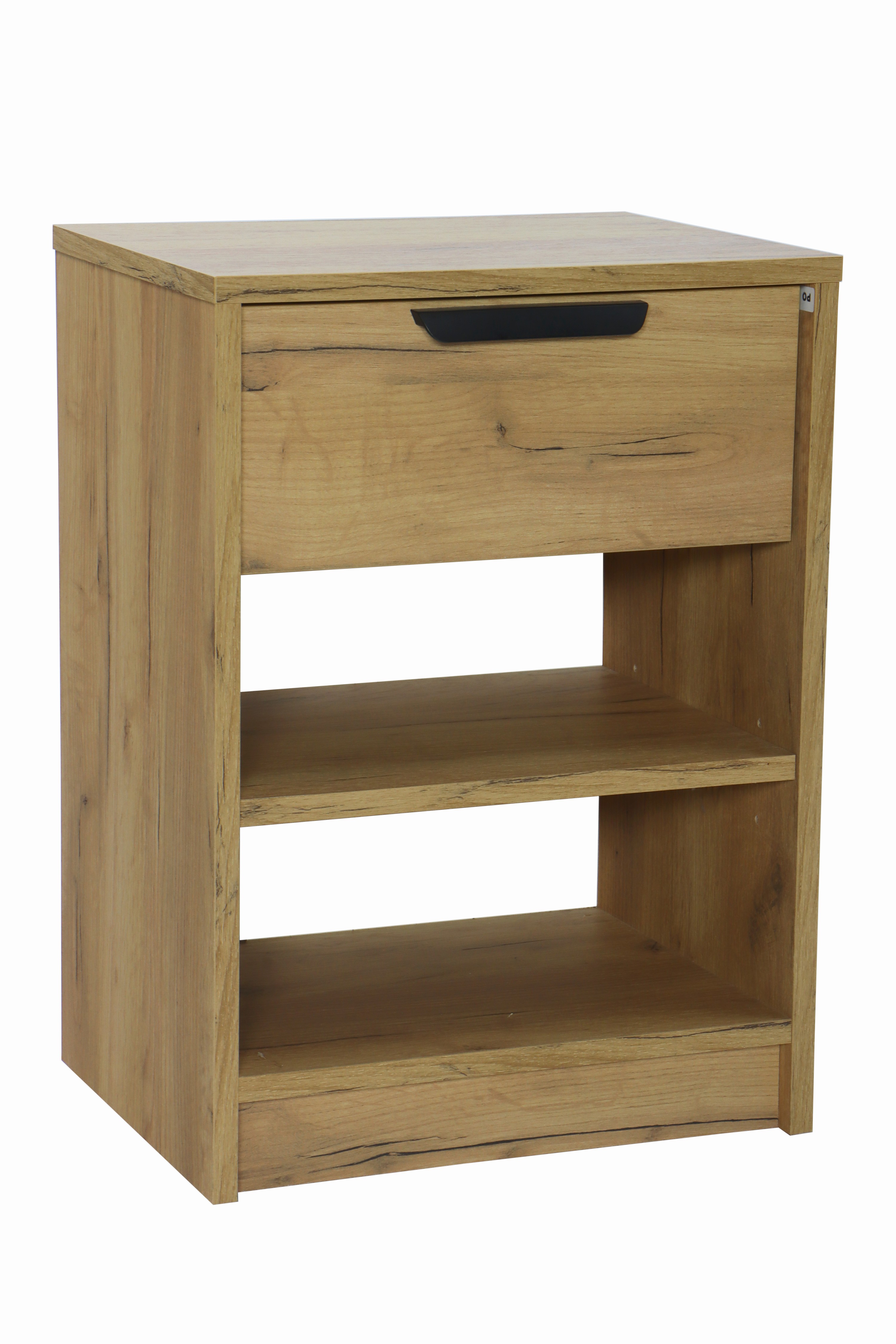 Image 27039496 - Nachttisch, Korpus MDF, Oberflächen in Echtholzoptik Wildeiche natur, mit integr. ...