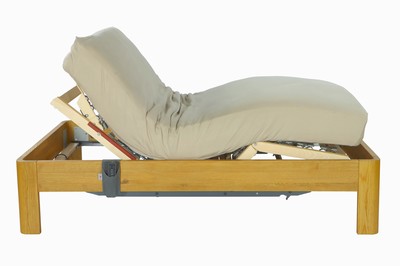 27039446b - Bett ´HASENA´, Schweiz, Rahmen Eiche massiv, Lattenrost ´Röwa Bettsystem Ecco 2´ über ...