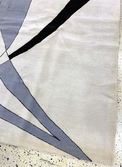 27039448d - Colani fein sign., Ende 20.Jhd., Korkwolle,ca. 300 x 202 cm, EHZ: 2, ...