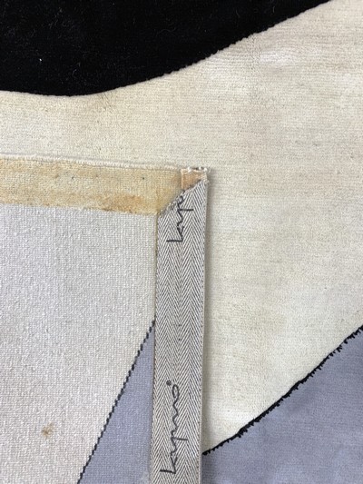 27039448g - Colani fein sign., Ende 20.Jhd., Korkwolle,ca. 300 x 202 cm, EHZ: 2, ...