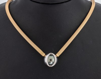 27039453b - 18 kt Gold JÖRG HEINZ Schließe, WG 750/000,Modell Mystery Sphere, umklappbar, 1 Seite ...