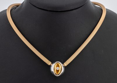 27039453c - 18 kt Gold JÖRG HEINZ Schließe, WG 750/000,Modell Mystery Sphere, umklappbar, 1 Seite ...