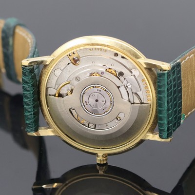 27039476f - ETERNA-MATIC Armbanduhr in GG 750/000, Schweiz um 1965, Automatik, Boden u. Glasrand ...