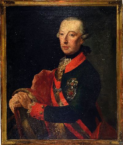 27039578k - Unbekannter Bildnismaler in der Nachfolge Joseph Hickel (1736-1807), Porträt Kaiser ...