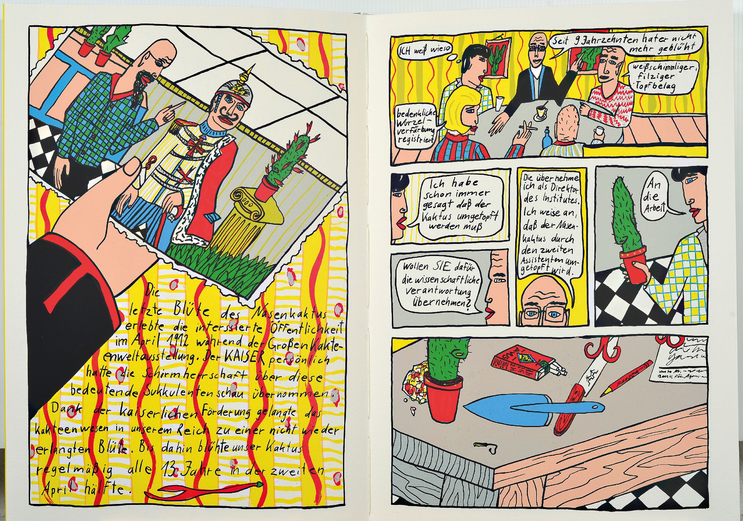 Detail k: Moritz Götze, geb. 1964, Gulliver, Siebdruck Gesamtwerk, auf der letzten Seite num. 101/230 und handsign.,ca. 43x30 cm
