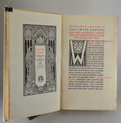 27039824c - Melchior Lechten (1865-1937) und Thomas von Kempen (1380-1471): Die vier Bücher von der ...