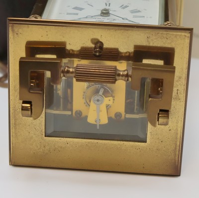 27039833g - L Epée große Reiseuhr mit 1/2-Stundenschlag, Wecker, Repetition und Kalender, ...