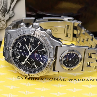 27039842b - BREITLING Chronomat Blackbird series Speciale chronograph reference A13050.1, Switzerland ...