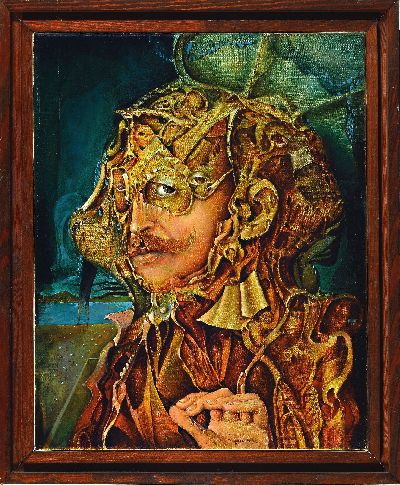 27039843k - Joe Hackbarth, 1931 Belgard/Pommern-2000 Falken-Gesäß, ´Selbst´ so verso bez., 1973, ...