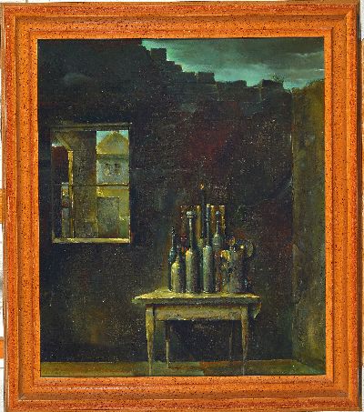 27039844k - Joe Hackbarth, 1931 Belgard/Pomerania-2000 Falcon buttocks, still life, signed lower ...