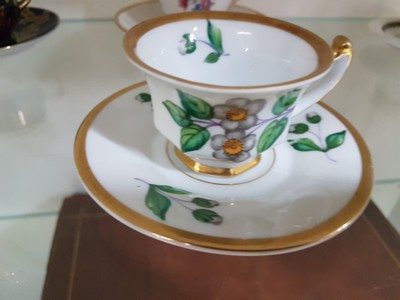 27040804e - 14 Mokkatassen, deutsch, 20. Jh., Porzellan, u.a.: 5 x KPM Berlin, Schwarzenhammer, ...