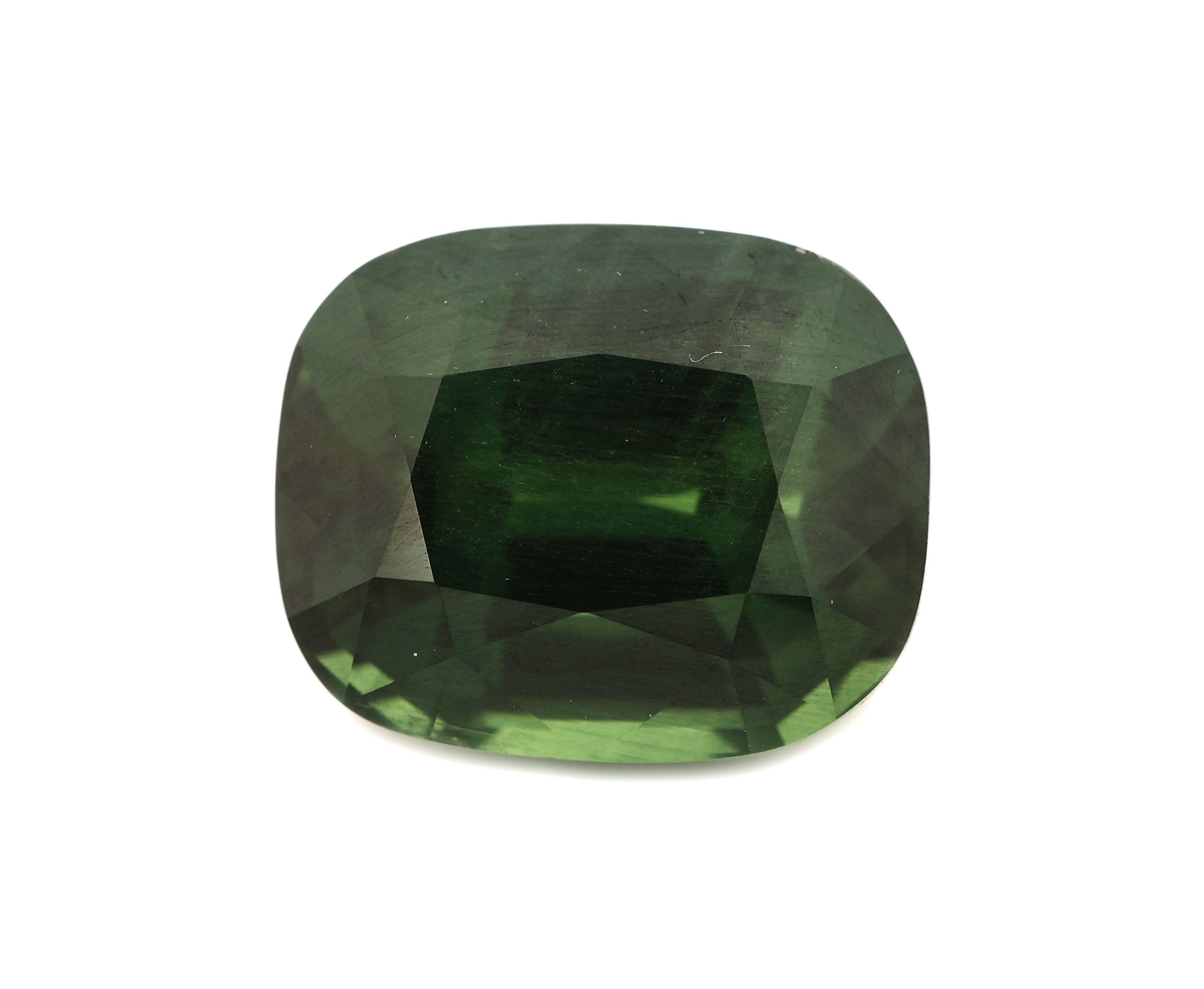 Image 27040961 - Loser grüner Saphir, ca. 10.0 ct, ca. 12.5 x 10.2 x 8.1 mm, mit Kopie der GGTL Expertise ...