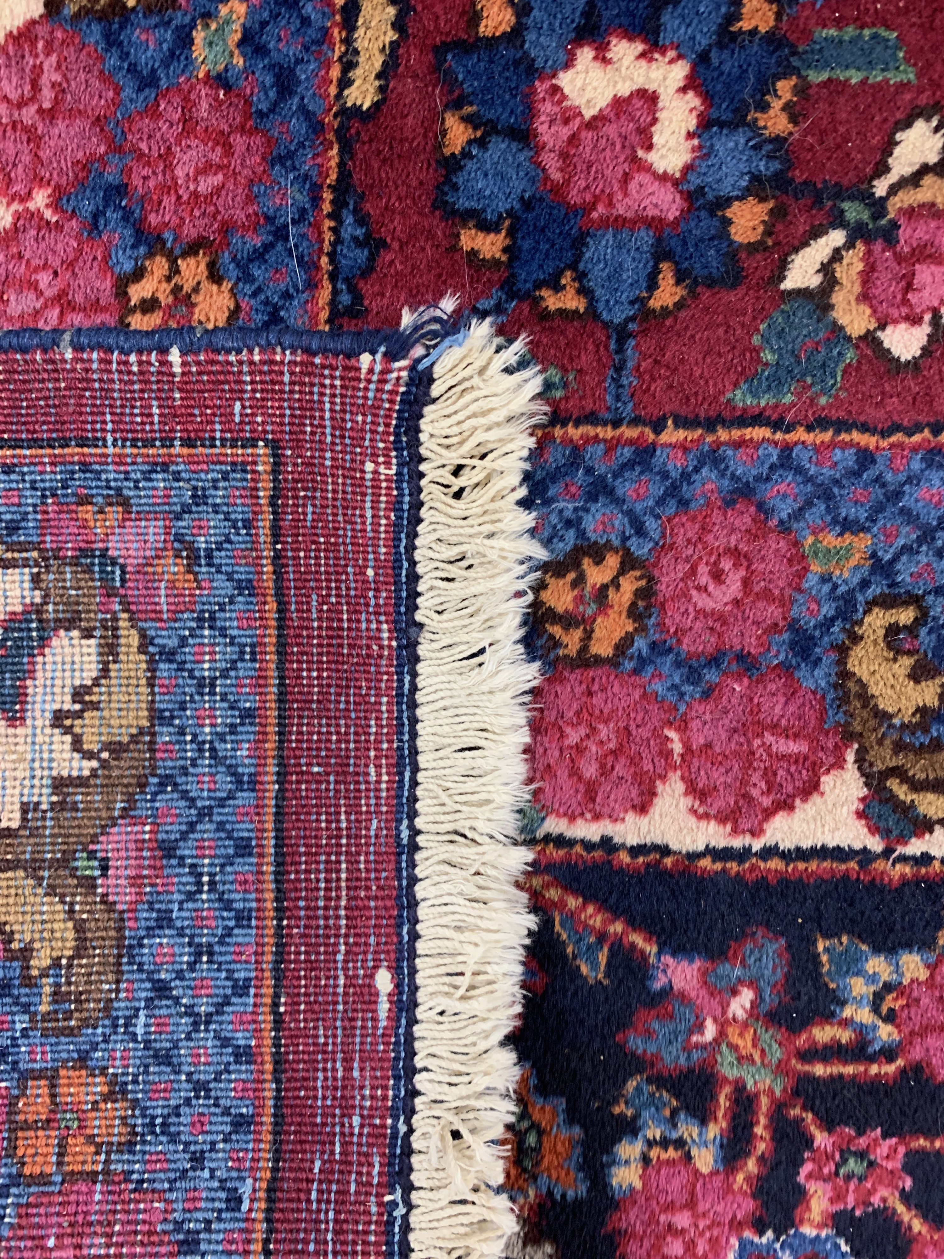 Detail j: Mesched signiert, Persien, Mitte 20.Jhd, Wolle auf Baumwolle, ca. 350 x 256 cm, EHZ: 2
