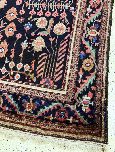 27041023f - Lilian alt, Persien, Anfang 20.Jhd, Wolle auf Baumwolle, ca. 354 x 209 cm, EHZ: 2 ...