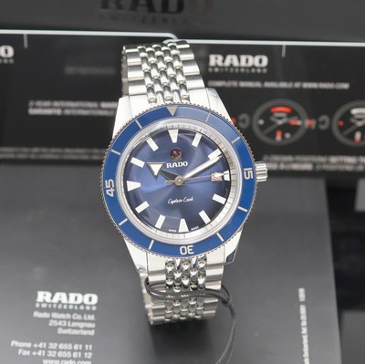 27041137b - RADO Herrenarmbanduhr Captain Cook Referenz 01.763.0505.3.020, Automatik, Edelstahlgeh. ...