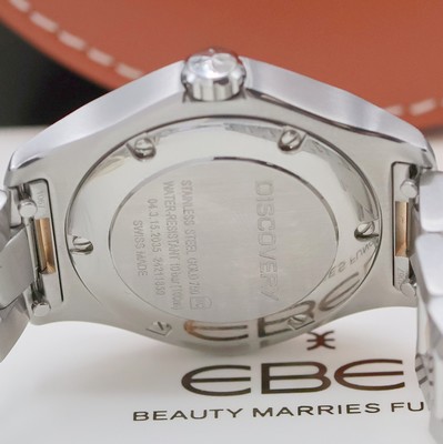 27041140f - EBEL Damenarmbanduhr Discovery Referenz 04.3.15.2035, quarz, Edelstahl/Gold kombiniert ...