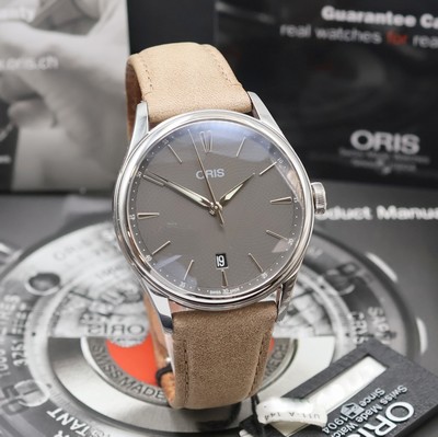 27041165b - ORIS Herrenarmbanduhr Atelier Date Referenz 01 733 7721 4053-07 5 21 32FC, Automatik, ...