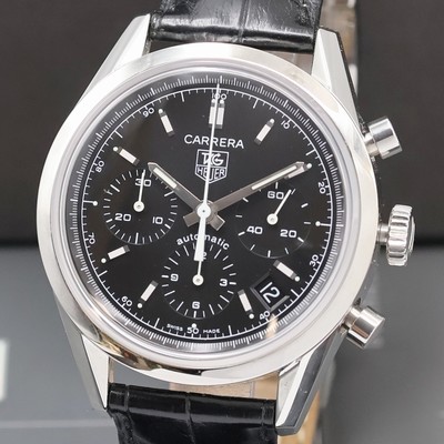 27041200a - TAG HEUER Armbandchronograph Carrera Referenz CV2111, Automatik, Edelstahlgeh. inkl. ...