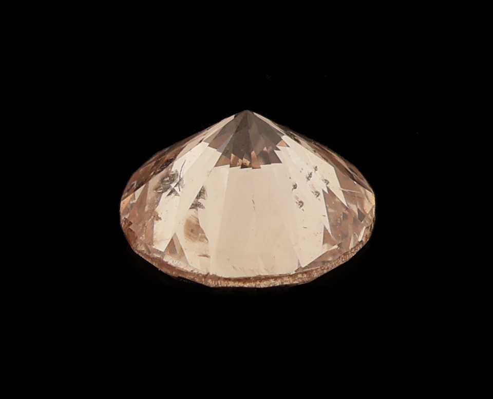 Detail b: Loser Brillant 0.51 ct Natural Light Pinkish Brown, GIA Zertifikat
