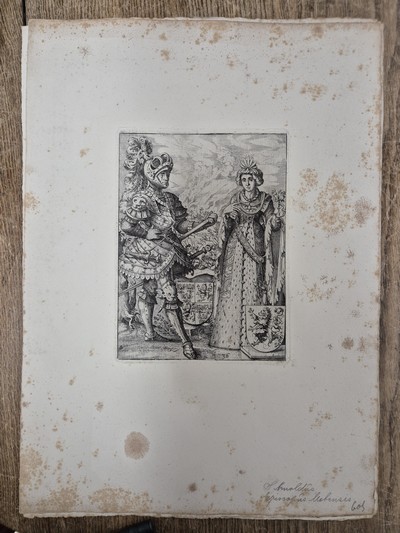 27041628g - Nach Jost Amman (1539-1591), 18 Kupferstiche aus ´Icones Ducum Bavariae´ (1583), Abzüge ...