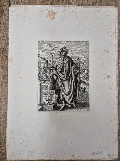 27041628h - Nach Jost Amman (1539-1591), 18 Kupferstiche aus ´Icones Ducum Bavariae´ (1583), Abzüge ...