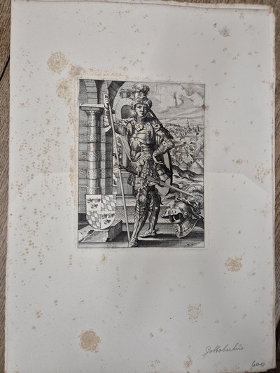 27041628q - Nach Jost Amman (1539-1591), 18 Kupferstiche aus ´Icones Ducum Bavariae´ (1583), Abzüge ...