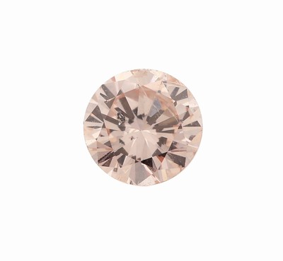 Image Loser Brillant 0.51 ct Natural Light Pinkish Brown, GIA Zertifikat