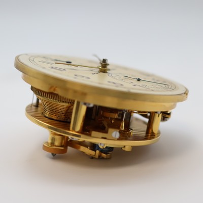 27041652g - 1. Moskauer Uhrenfabrik Nummer 207 frühes Marinechronometer, UDSSR um 1952, 3-tlg. ...