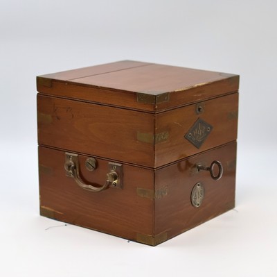 27041654c - 1. Moskauer Uhrenfabrik Marinechronometer Nummer 415 mit Lange-Rohwerk, UDSSR um 1953, ...