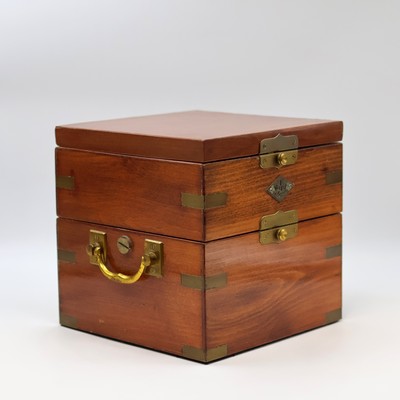 27041656c - 1. Moskauer Uhrenfabrik Marinechronometer auf Regulator-Zifferblatt später umgebaut, ...