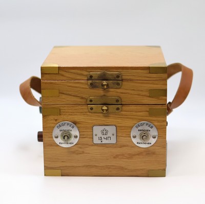 27041664e - 1. Moskauer Uhrenfabrik Luftwaffen-Chronometer Nr. 2610 mit Ankerhemmung und Zubehör, ...