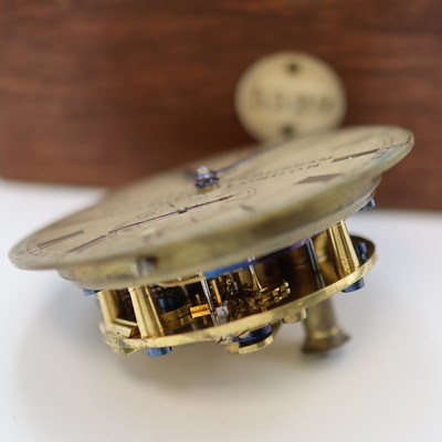 27041670i - PARKINSON & FRODSHAM kleines Marinechronometer im Eichenkasten, England um 1840, 2-tlg. ...
