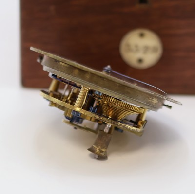 27041670j - PARKINSON & FRODSHAM kleines Marinechronometer im Eichenkasten, England um 1840, 2-tlg. ...