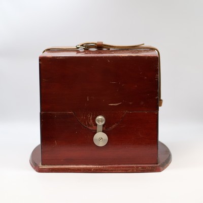 27041673j - POLJOT ship´s chronometer with transport-box, USSR around 1977, 3-piece construction ...